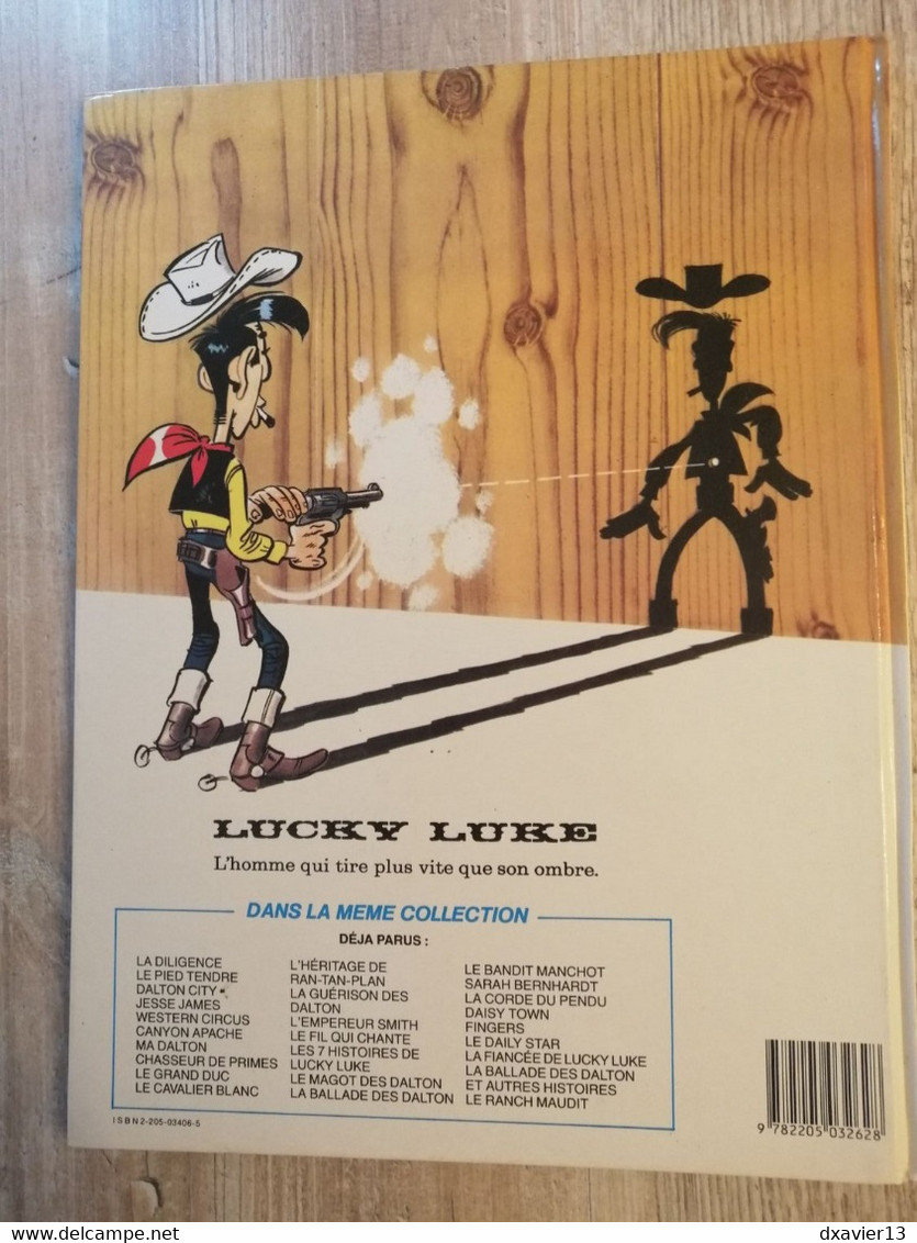 Bande Dessinée - Lucky Luke 56 - Le Ranch Maudit (1986) - Lucky Luke