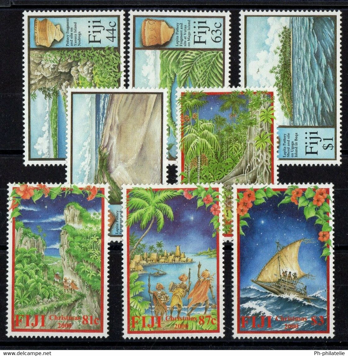 FIJI: SERIE COMPLETE DE 8 TIMBRES NEUF** N°919/926 - Fiji (1970-...)