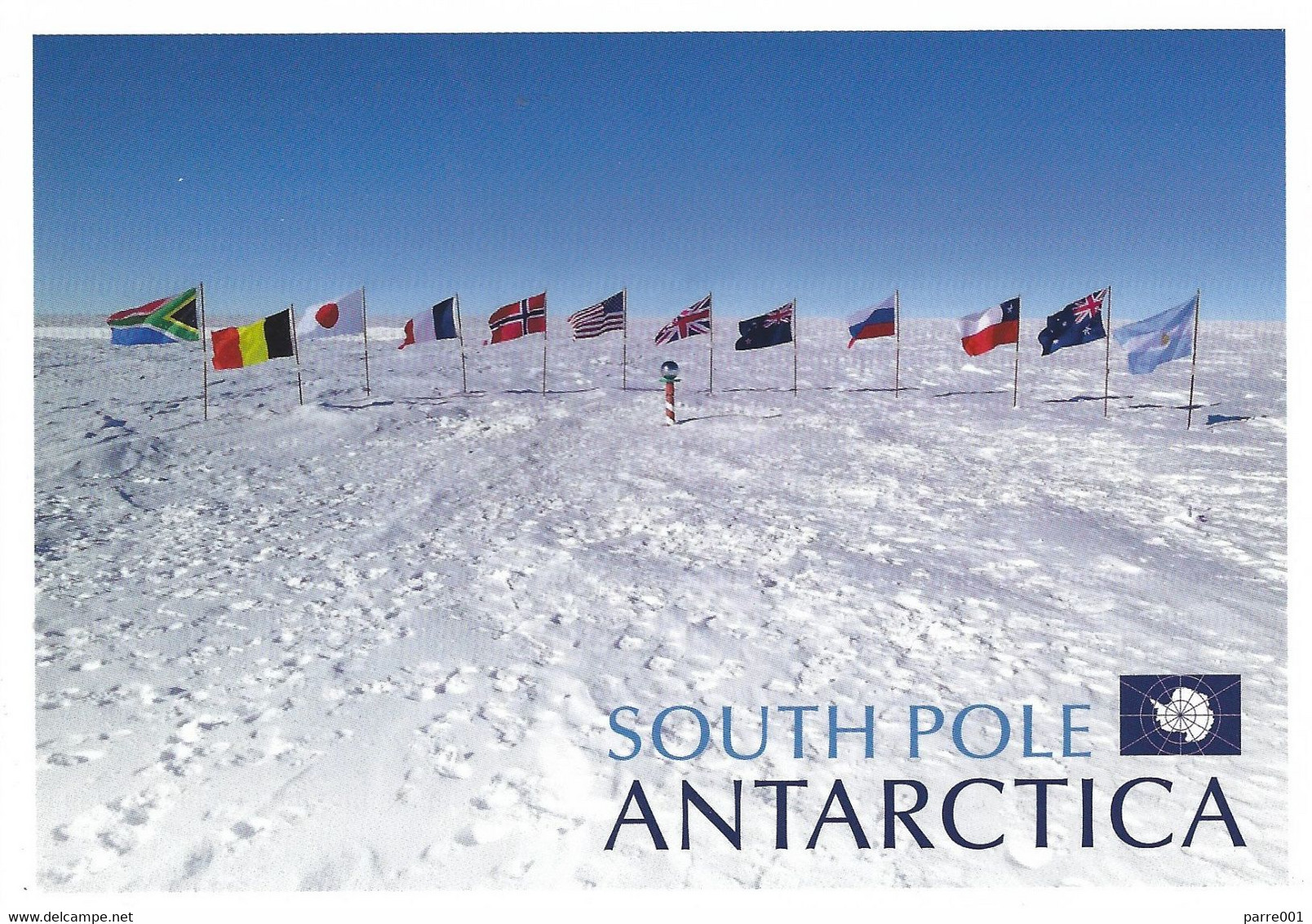 USA 2021 White Desert South Pole Antarctica Viewcard - Bases Antarctiques