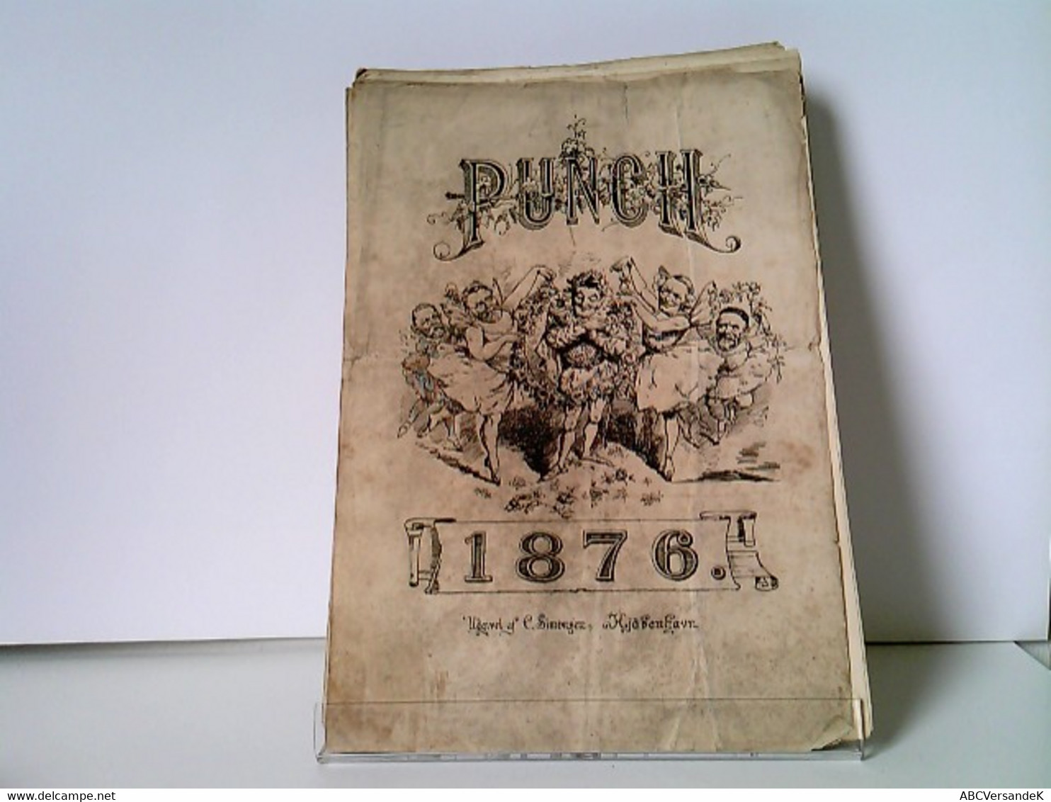 KONVOLUT/Punch, Dänische Ausgabe - 37 Ausgaben Von 1876: No. 4 - Januar 1876 / No. 8 - Februar 1876 / No. 9 - - Humor