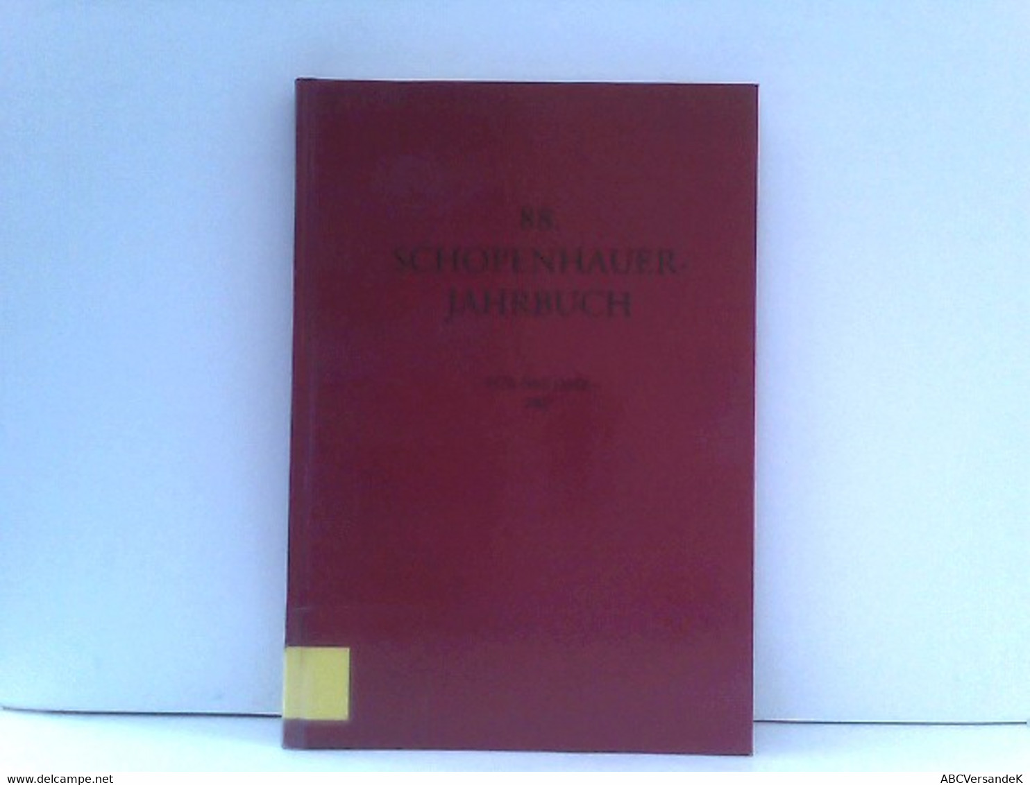 Schopenhauer-Jahrbuch: Für Das Jahr 2007 - Philosophie