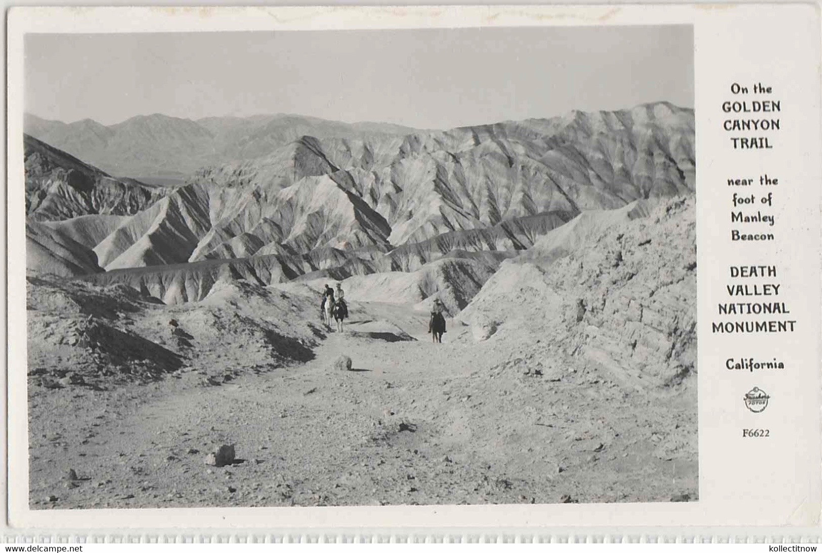 ON THE GOLDEN CANYON TRAIL - Death Valley