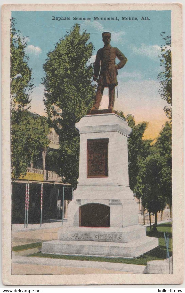 RAPHAEL SEMMES MONUMENT - MOBILE - ALABAMA - Mobile