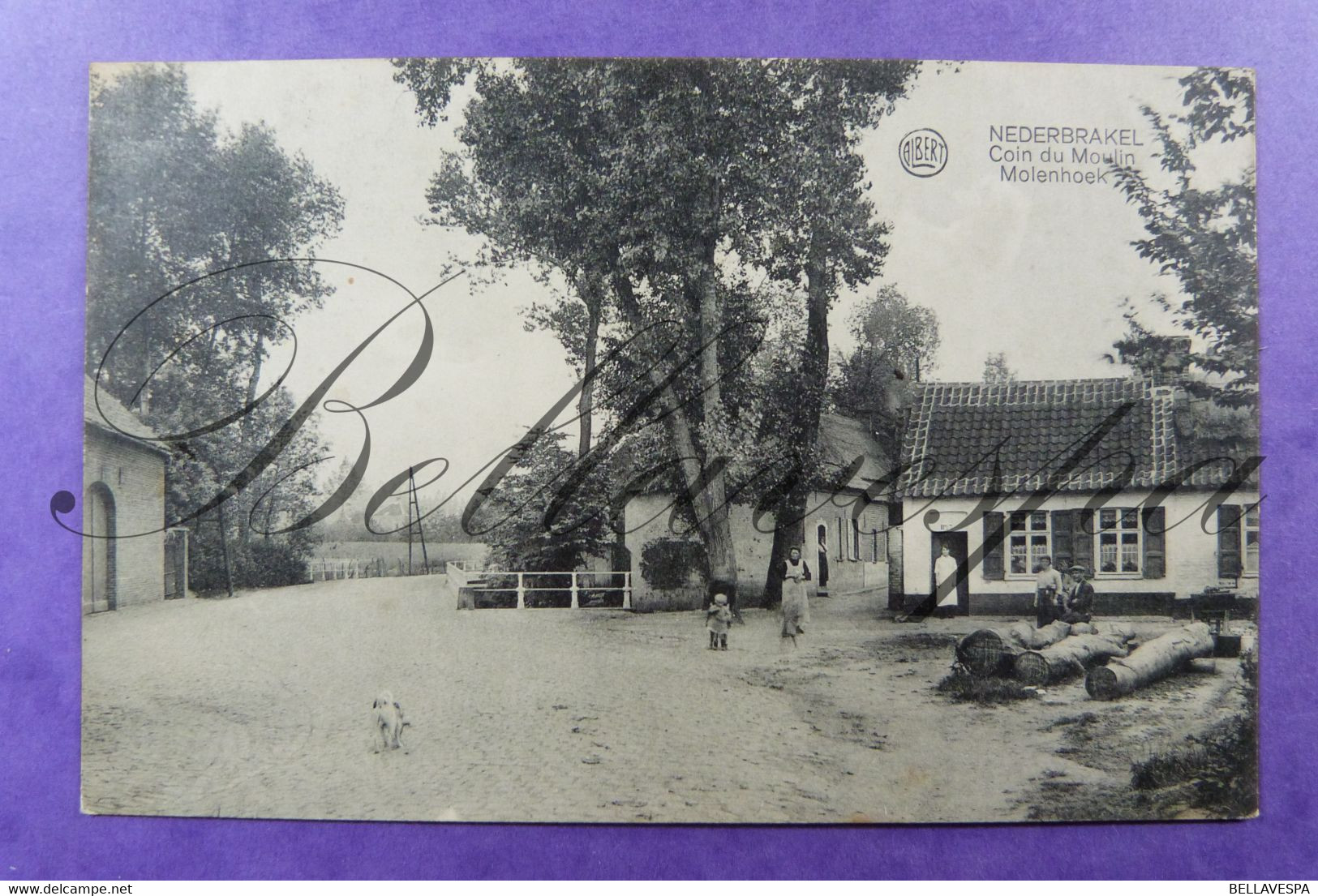 Nederbrakel Molenhoek  1923  Edit. Kindt - Brakel