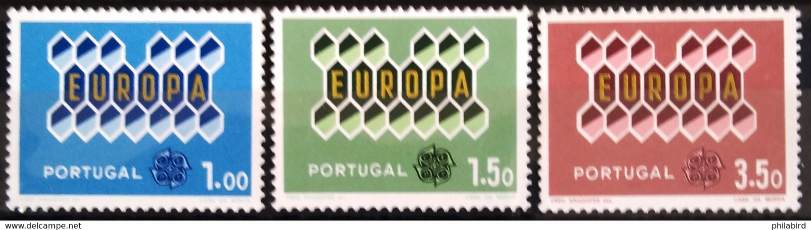 EUROPA 1962 - PORTUGAL                  N° 908/910                        NEUF** - 1962