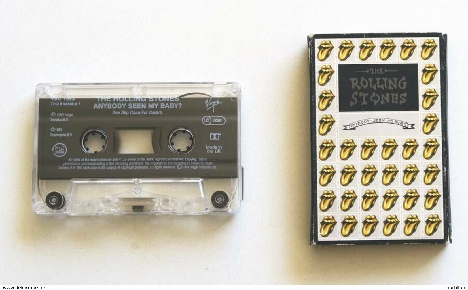 K7 Cassette Audio Single UK 1997 - THE ROLLING STONES Anybody Seen My Baby - Cassettes Audio