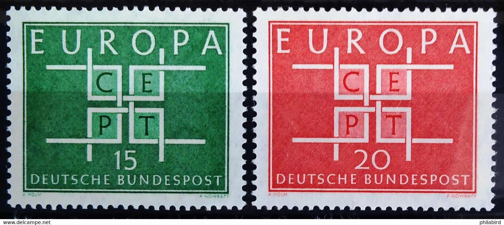 EUROPA 1963 - ALLEMAGNE                  N° 278/279                        NEUF** - 1963