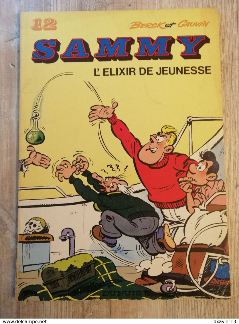 Bande Dessinée - Sammy 12 - L'Elixir De Jeunesse (1979) - Sammy