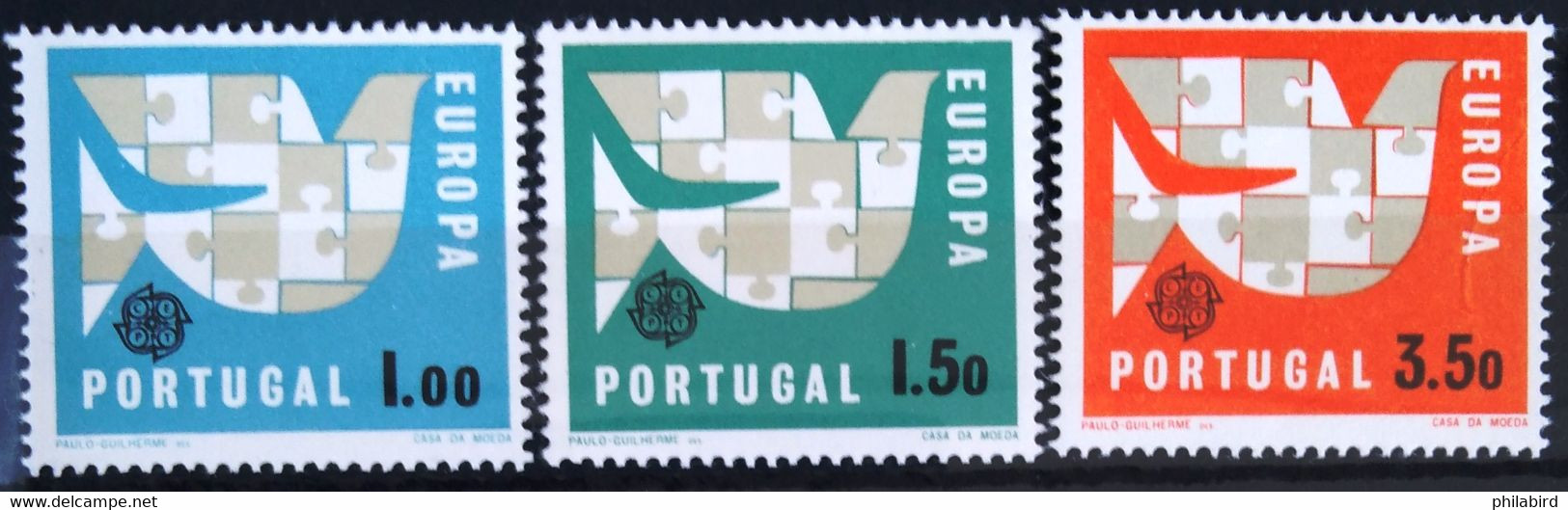 EUROPA 1963 - PORTUGAL                 N° 929/931                        NEUF** - 1963