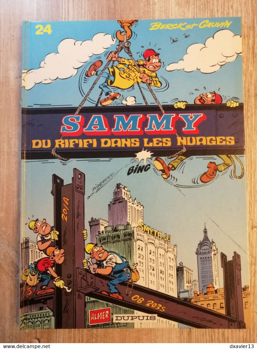 Bande Dessinée - Sammy 24 - Du Rififi Dans Les Nuages (1988) - Sammy