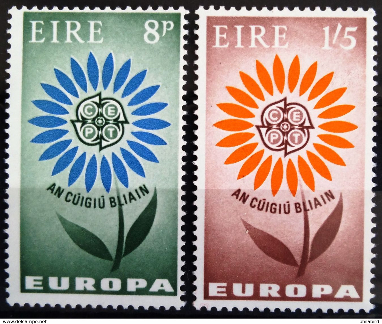 EUROPA 1964 - IRLANDE                N° 167/168                        NEUF** - 1964