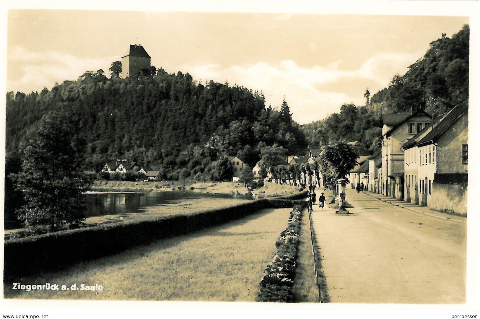 Ziegenrück An Der Saale,  Strassenansicht - Ziegenrück