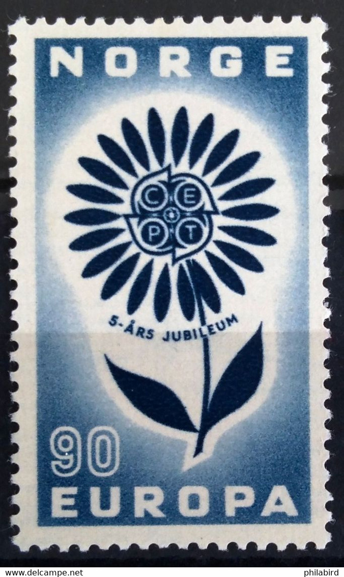 EUROPA 1964 - NORVEGE                N° 477                        NEUF* - 1964