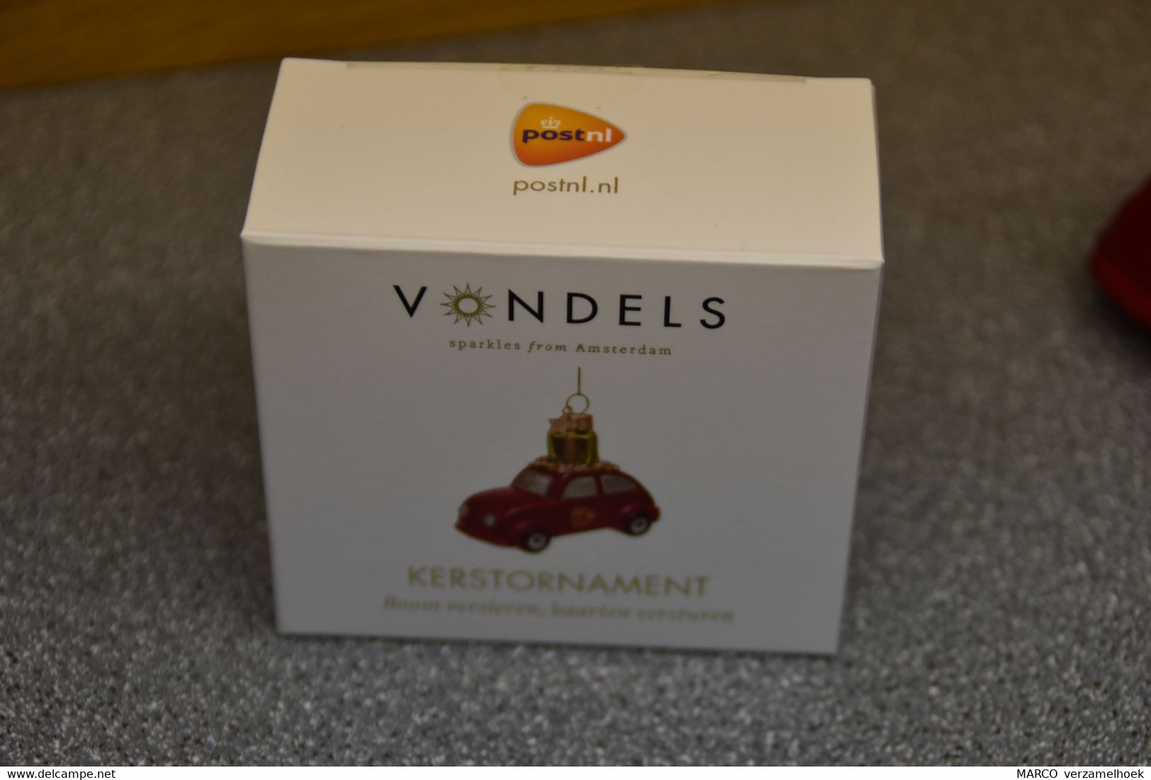 PostNL Kerstornament / Kerstbal Vondels Auto Christmas - Altri & Non Classificati