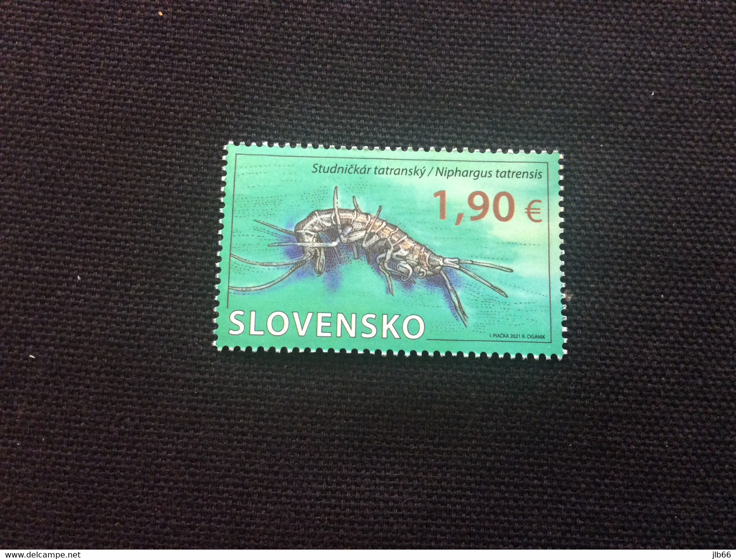 2021 Yvert 829 ** Niphargus Tatrensis Des Grottes De Demanovska - Unused Stamps