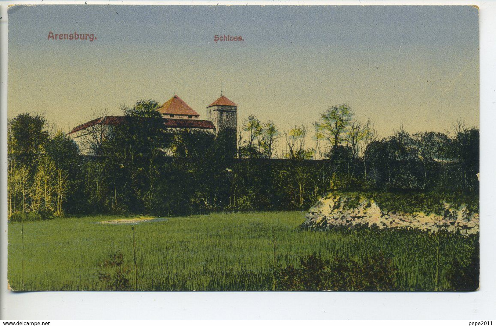 CPA ARENSBURG KURESSAARE Schloss   Le Château  Peu Commune Colorisée - Estonie