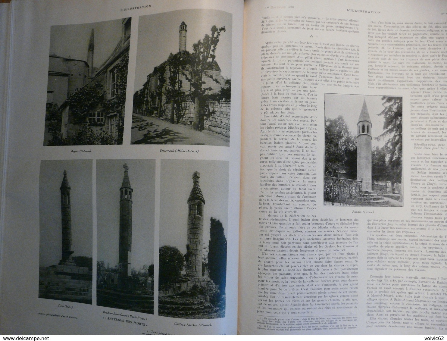 Illustration 4574 1931 coste & bellonte le havre bulgarie eglise de javel lanterne  des morts le borda mine d'alsdorf