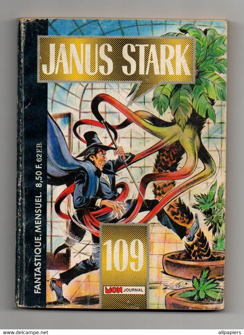 Petit Format Janus Stark N°109 Pour La Bonne Cause - Master-Spy - Le Léopard De Lime St. De 1988 - Mon Journal