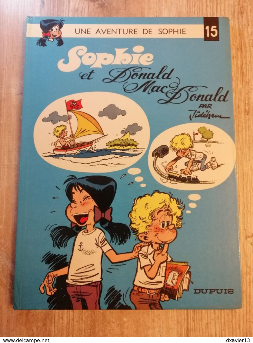 Bande Dessinée - Sophie 15 - Sophie Et Donald Mac Donald (1980) - Sophie