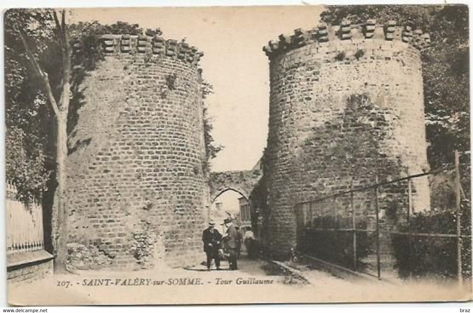 CPA Saint Valéry Sur Somme Tour Guillaume - Saint Valery Sur Somme