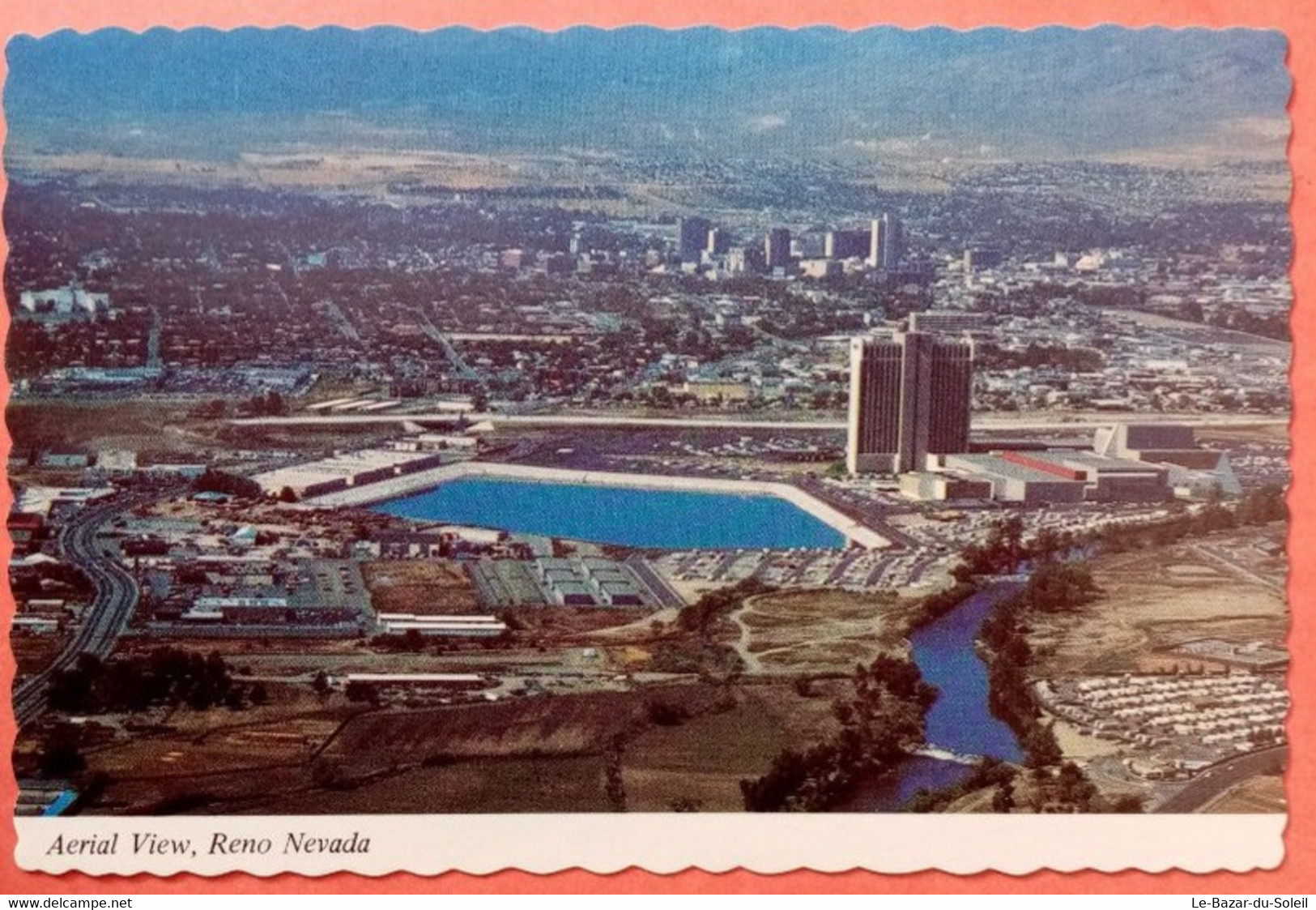 CP, états Unis, Aerial View RENO Nevada - Reno