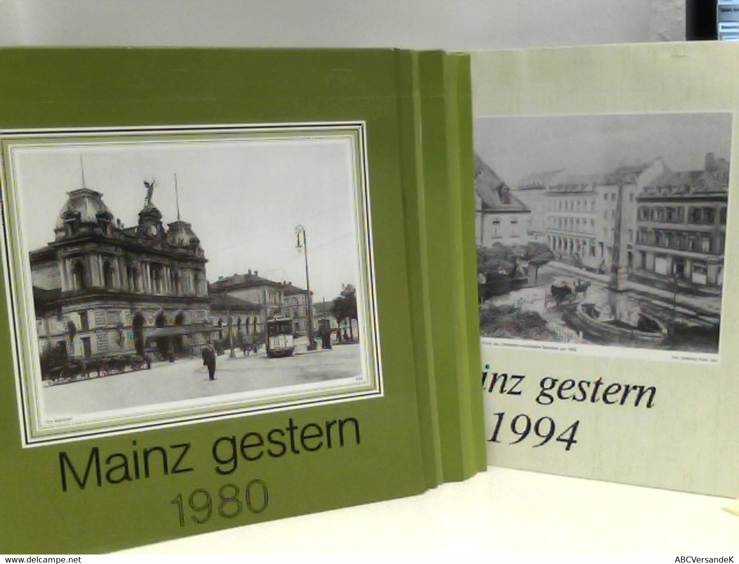 Konvolut Von 14 Kalendern Mainz Gestern: 1980 - 1994, Fehlt 1992 - Calendars