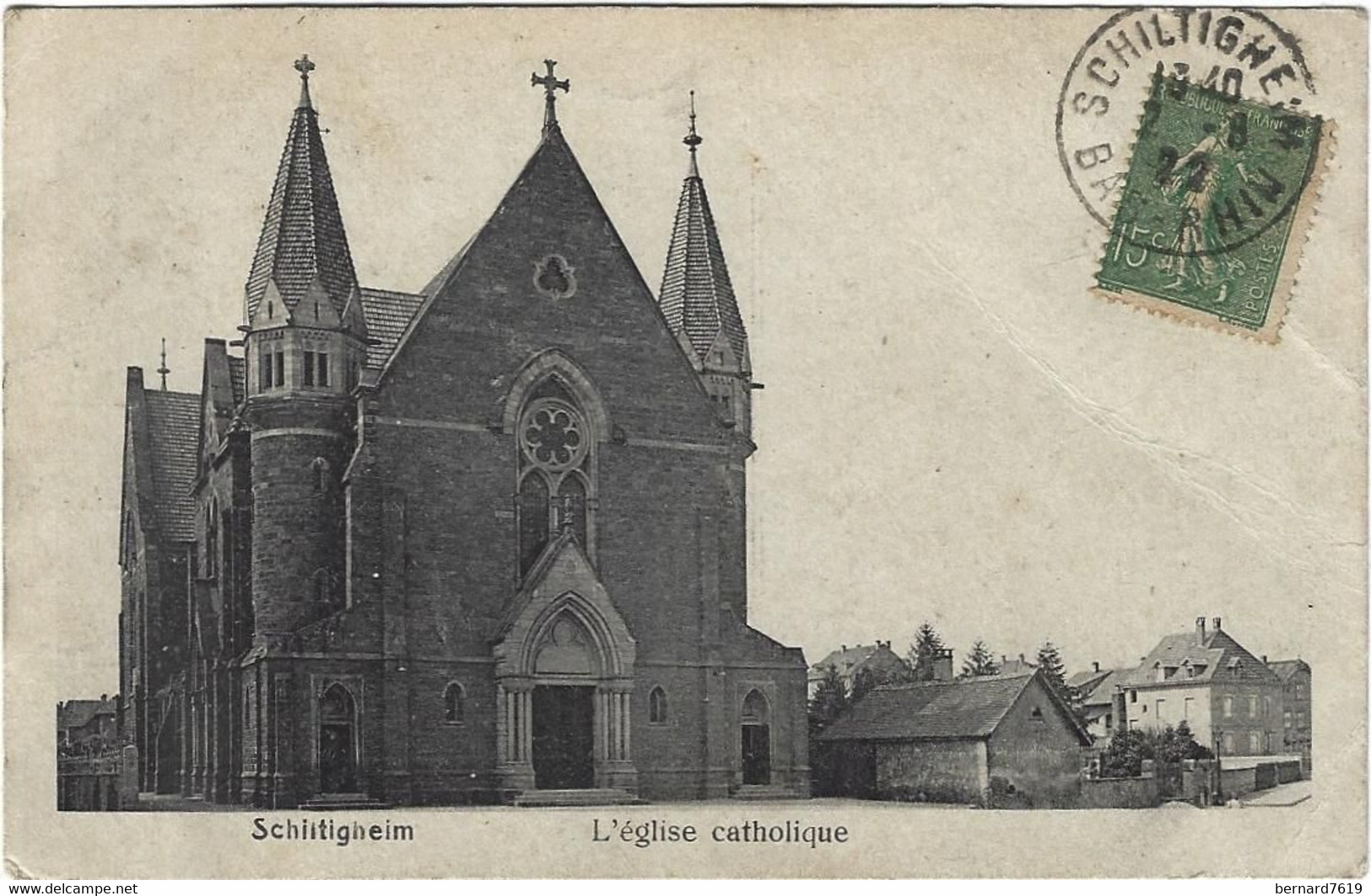 67   Schiltigheim  -   L'eglise Catholique - Schiltigheim