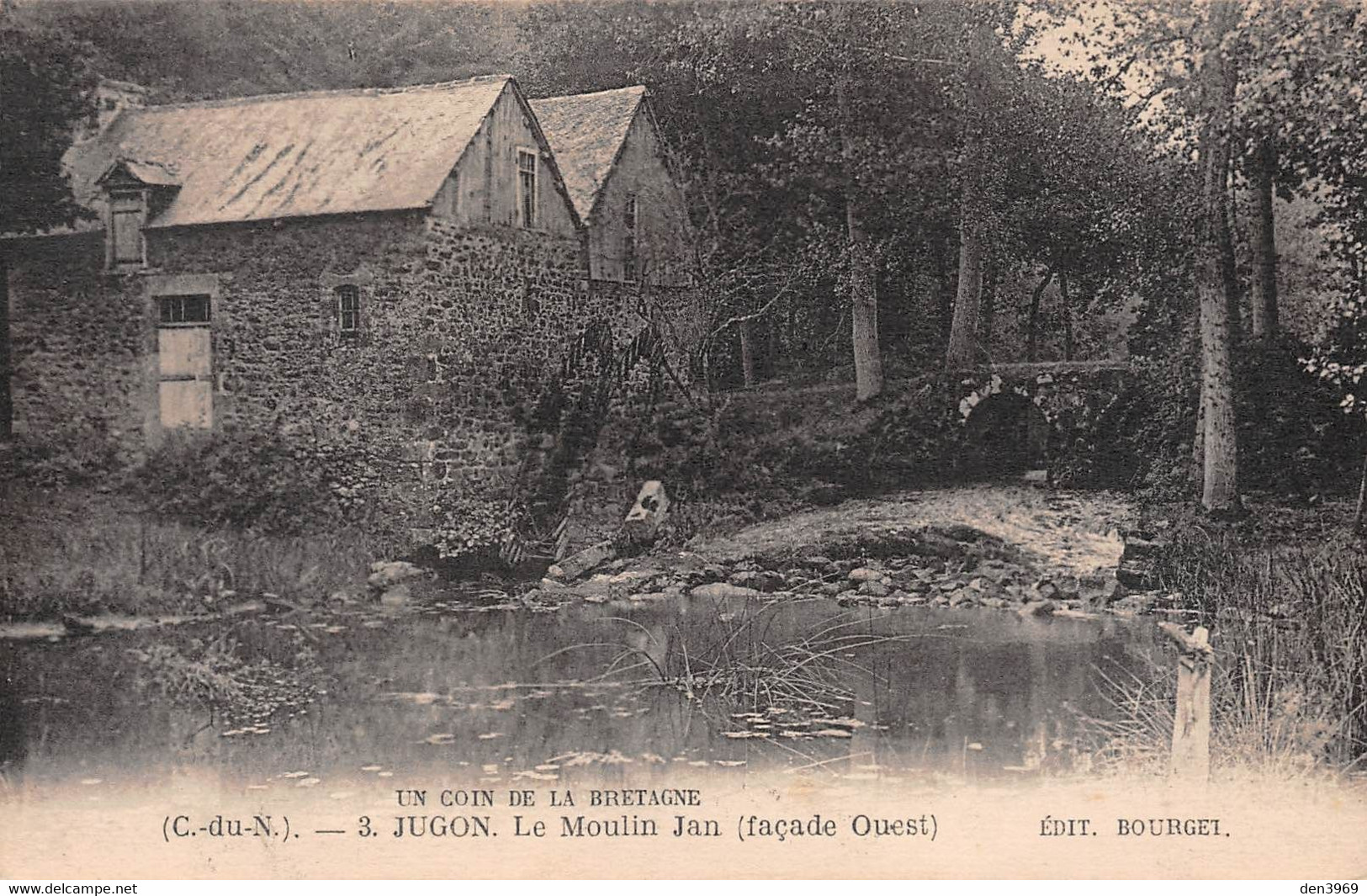 JUGON - Le Moulin Jan (façade Ouest) - Jugon-les-Lacs
