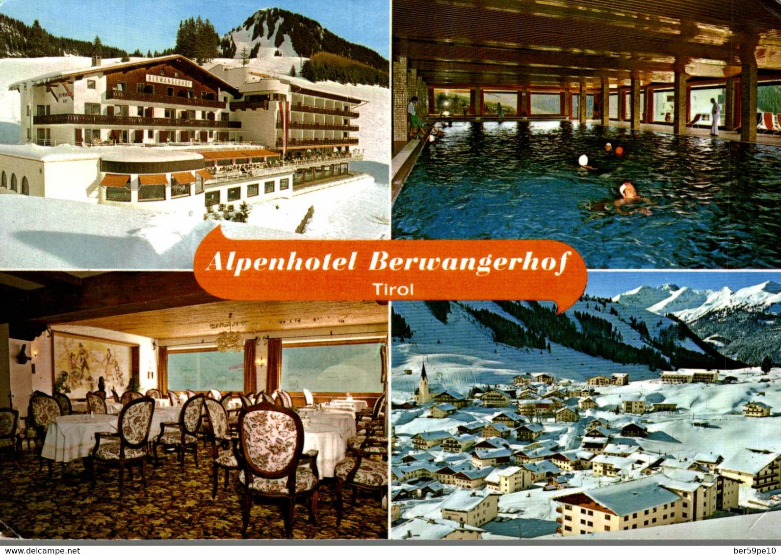 AUTRICHE TIROL ALPENHOTEL BERWANGERHOF BESITZER HEINZ LITT BERWANG - Berwang