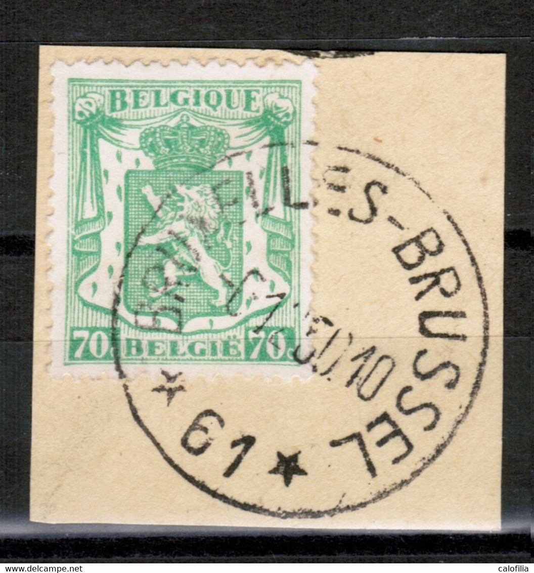 COB 712, Rarement Ciculé, Oblitération Centrale BRUXELLES/BRUSSEL/61, Agence Rare, Superbe - Used Stamps