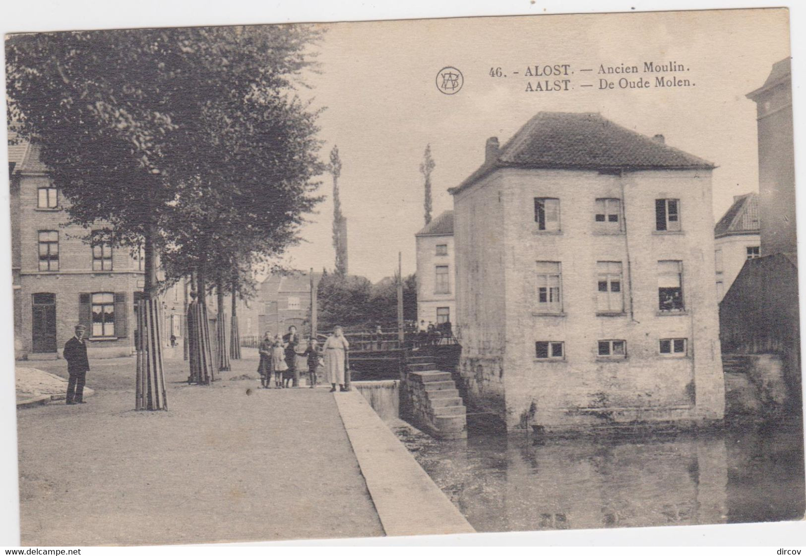 Aalst - De Oude Molen (Walschaerts Nr 46) (niet Gelopen Kaart) - Aalst