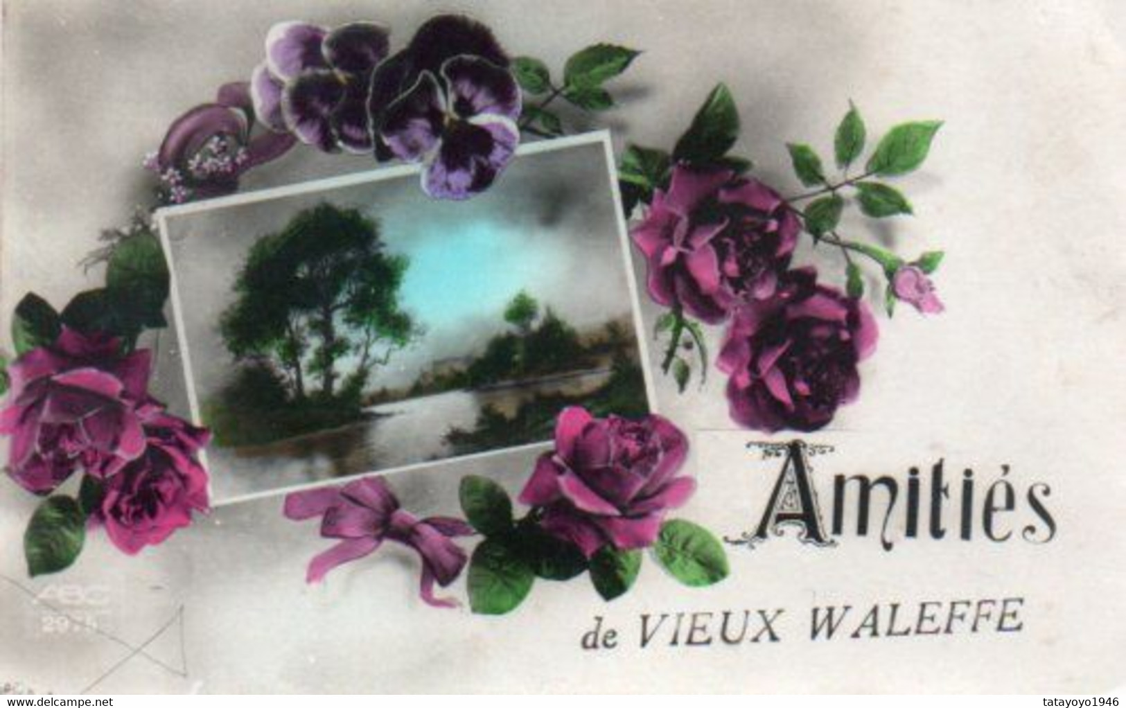 Amitiés De Vieux Waleffe Voyagé En 191?,?? - Villers-le-Bouillet