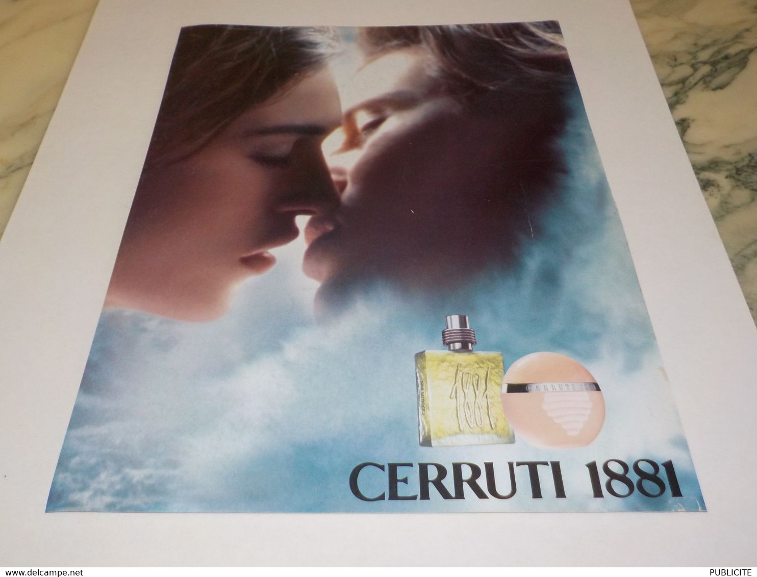 ANCIEN PUBLICITE   PARFUM 1881 POUR HOMME CERRUTI 2008 - Non Classés