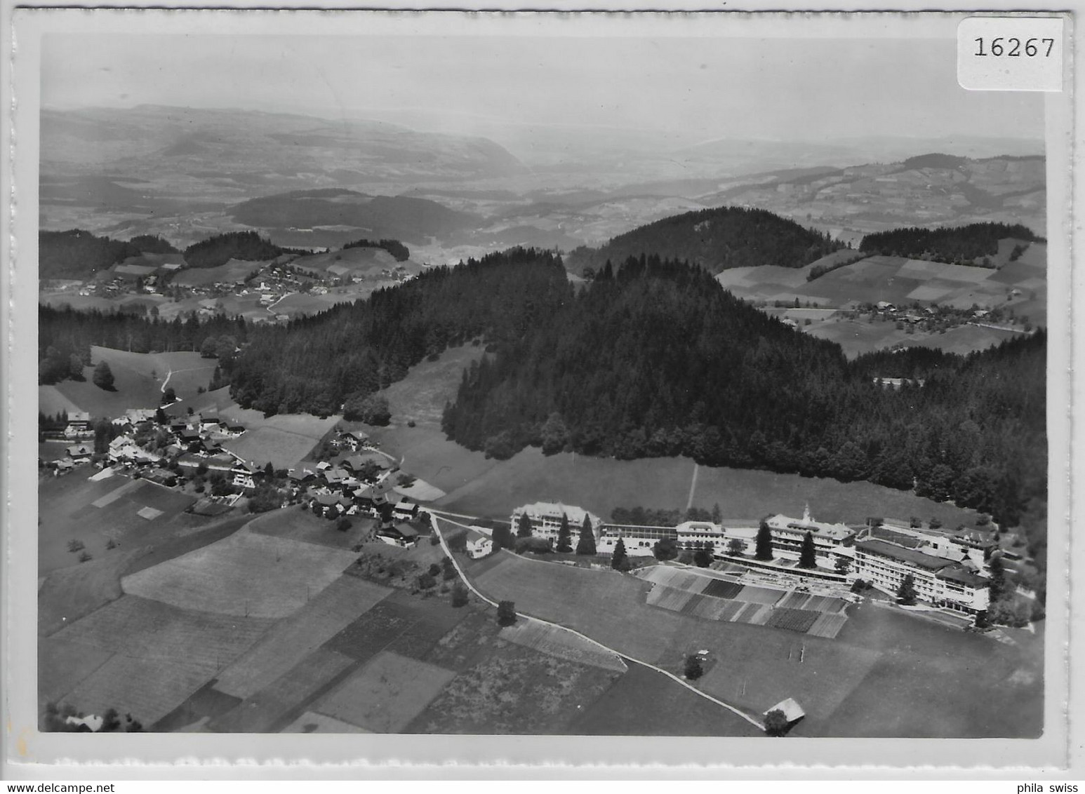 Flugaufnahme Sanatorium Heiligenschwendi Und Dorf - Heiligenschwendi