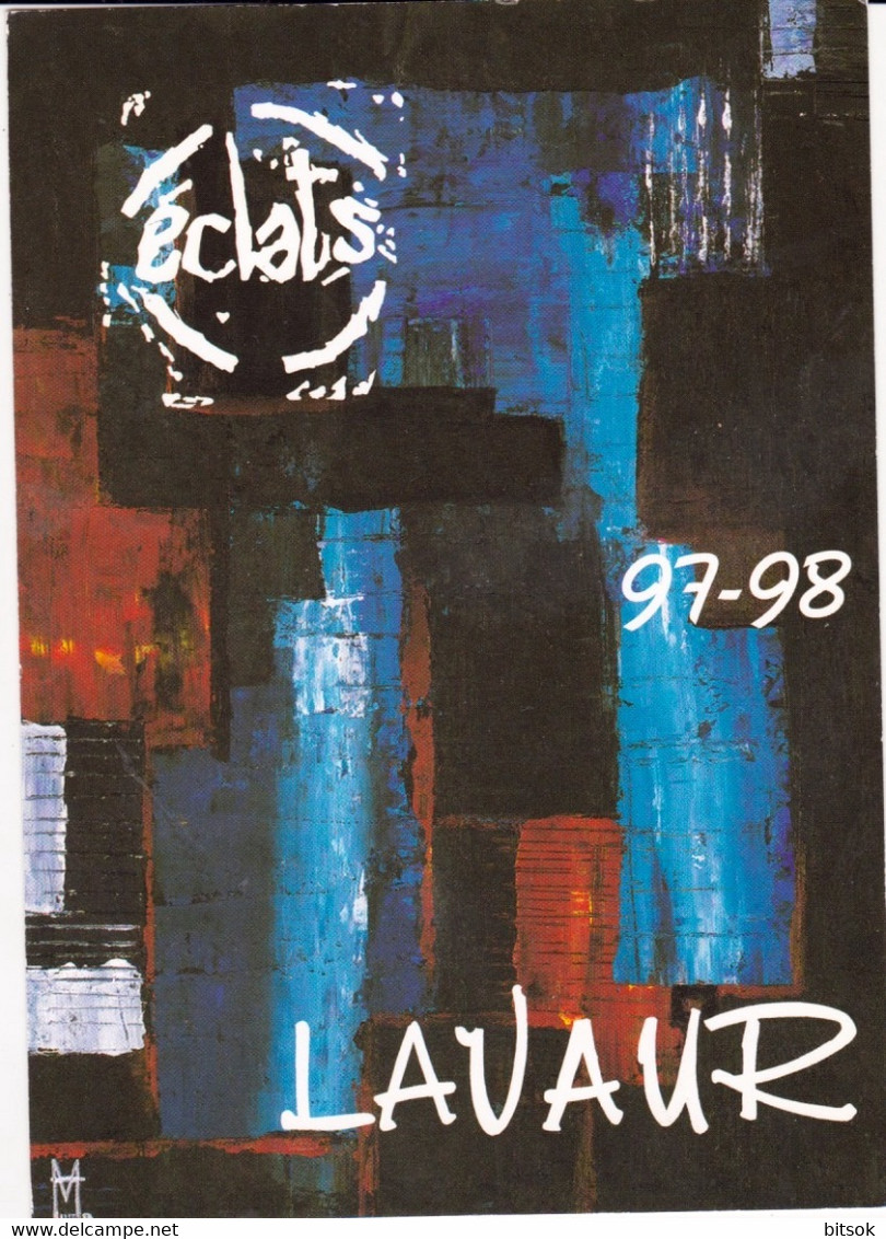 LAVAUR  "Éclats" 1997 Et 1998 (voir Scan Verso De La Carte) - Lavaur