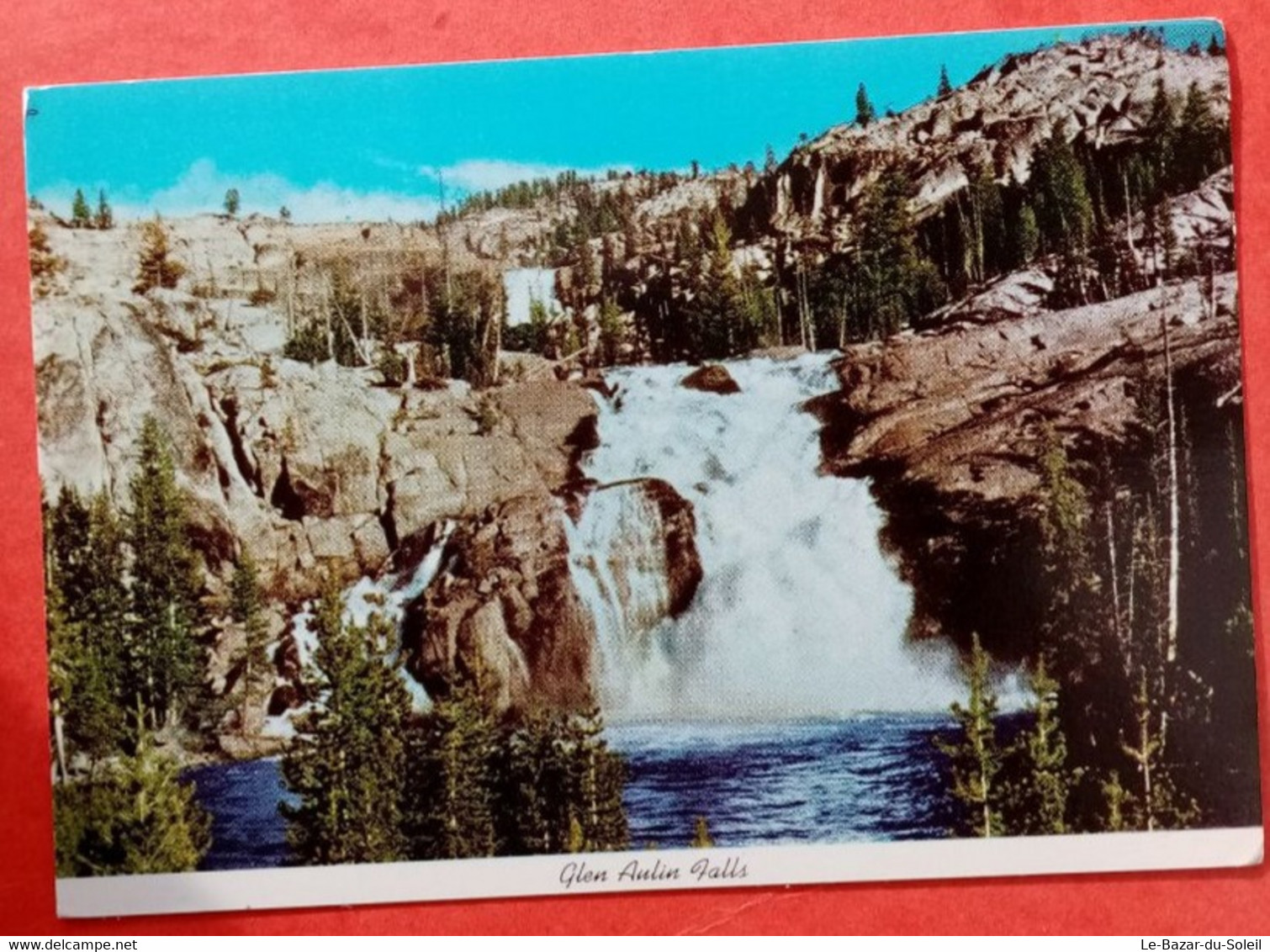 CP, états Unis, Yosemite National Park California Glen Aulin Falls - Yosemite