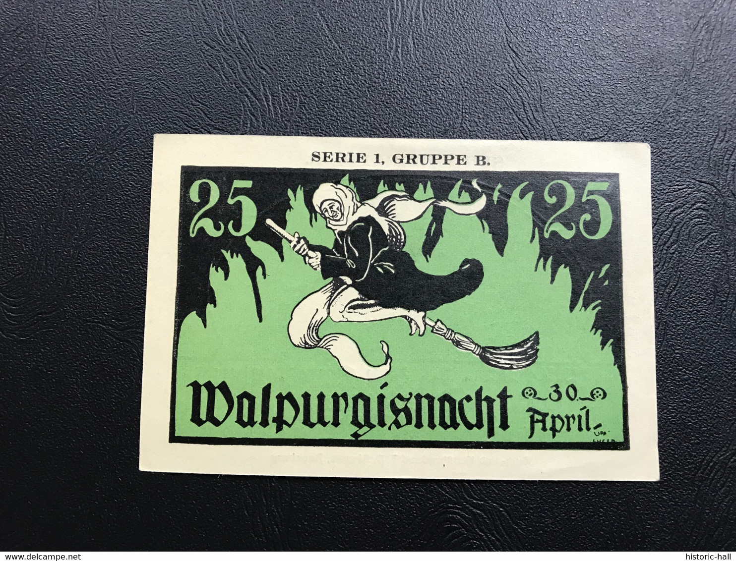 Notgeld - Billet Necéssité Allemagne - 25 Pfennig - Leuchtenburg - Walpurgisnacht - Zonder Classificatie