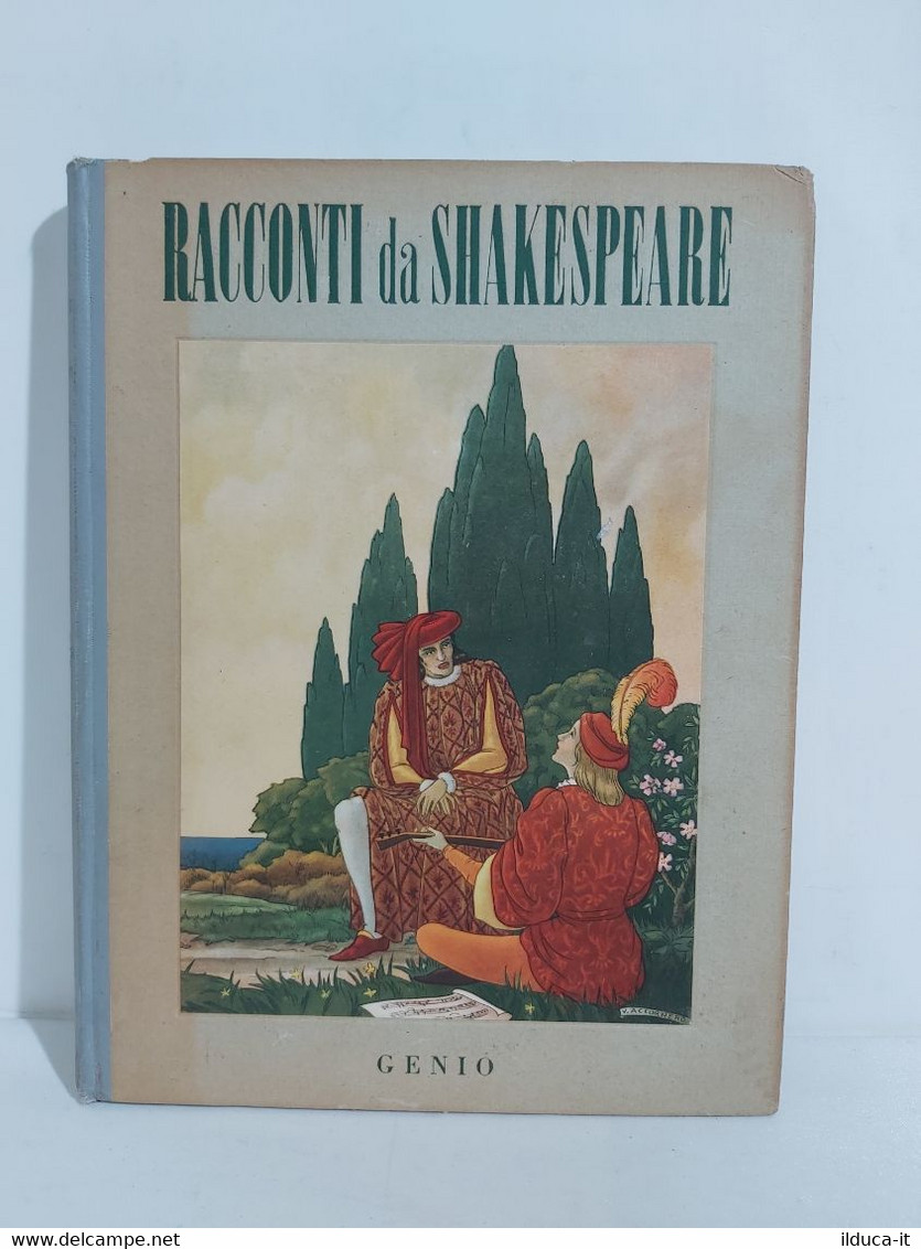 I102622 Lb11 Charles E Mary Lamb - Racconti Da Shakespeare Vol. 2 - Genio 1949 - Sagen En Korte Verhalen