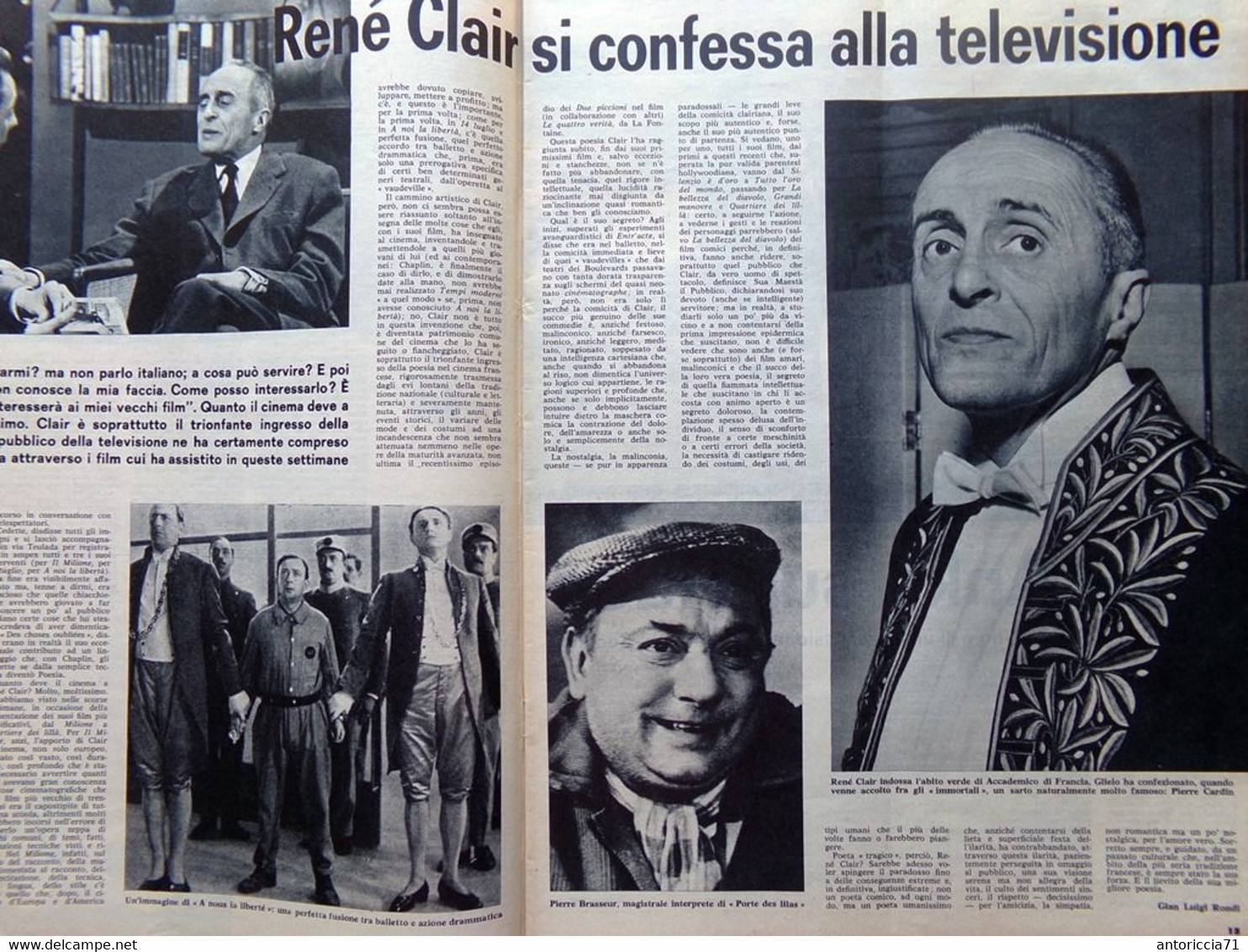 Radiocorriere TV Del 24 Febbraio 1963 Clair Garbo Bolchi Gravina Zurlì Zecchino - Televisie