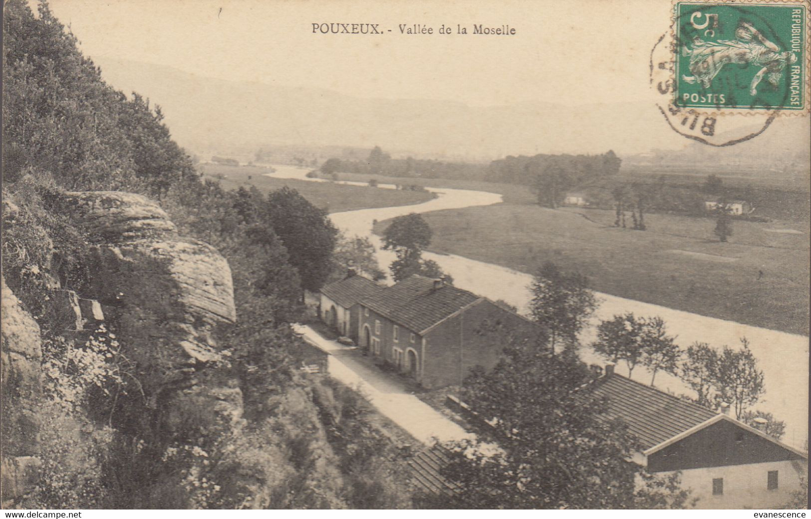 88 :  Pouxeux : Vallée De La Moselle    ///  Ref. Jan. 22  ///  N° 18.450 - Pouxeux Eloyes