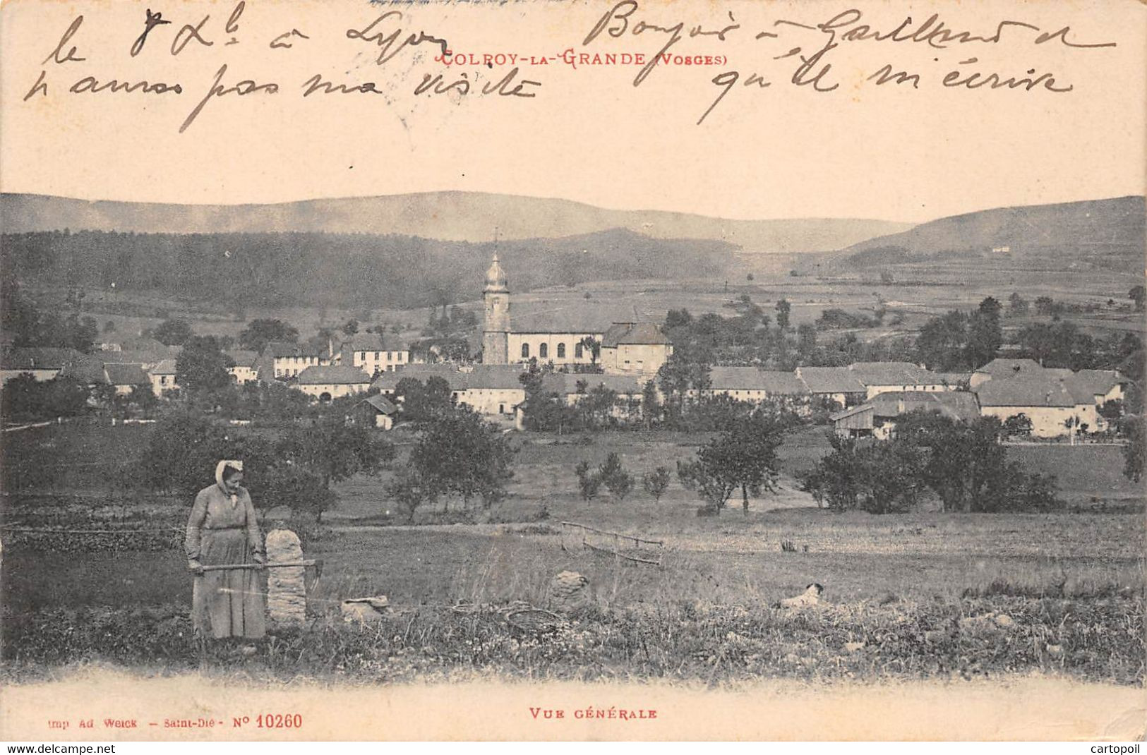 88 - Colroy-la-Grande - Un Beau Panorama Animé - Eglise - Colroy La Grande