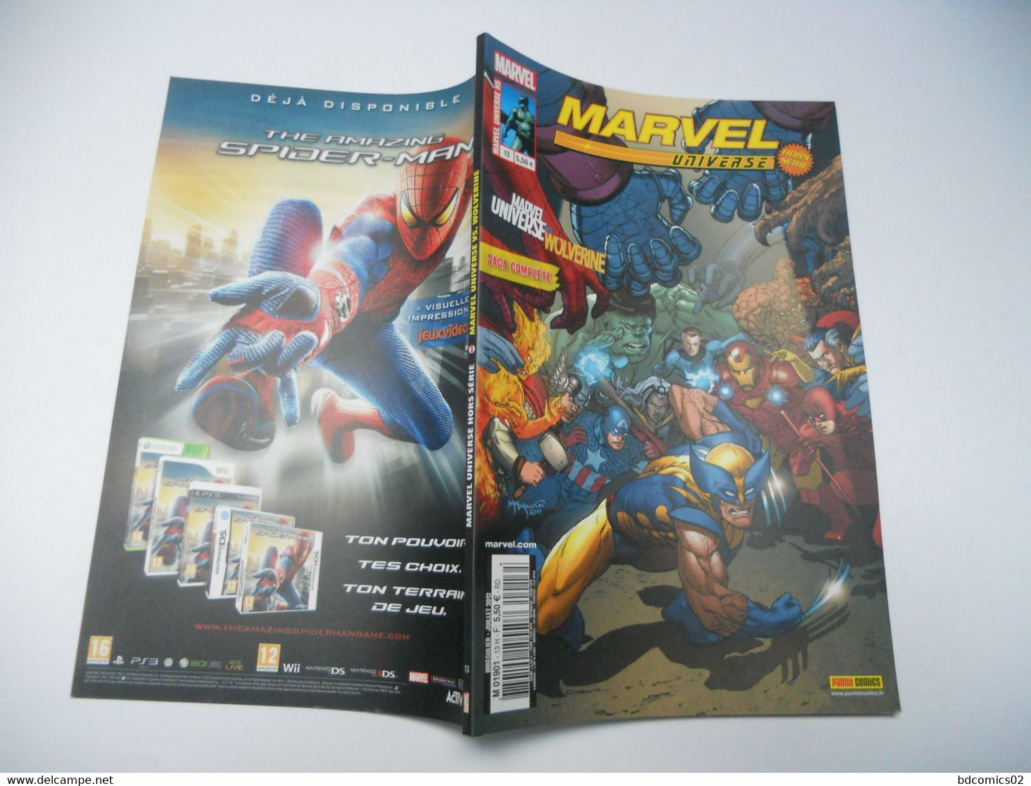 Marvel Universe Hors Série N°13 : "Marvel Universe Vs. Wolverine" TBE++ - Colecciones Completas