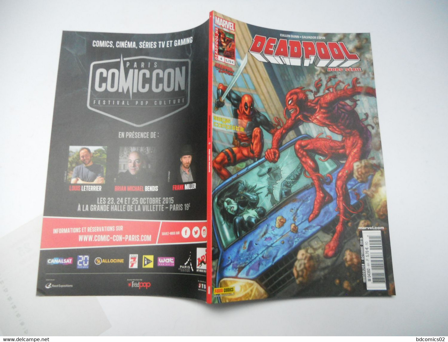 Deadpool Hors-série N° 4 ( Octobre 2015 ) Deadpool Vs Carnage " ( Saga Complète ) : TBE++ - Colecciones Completas