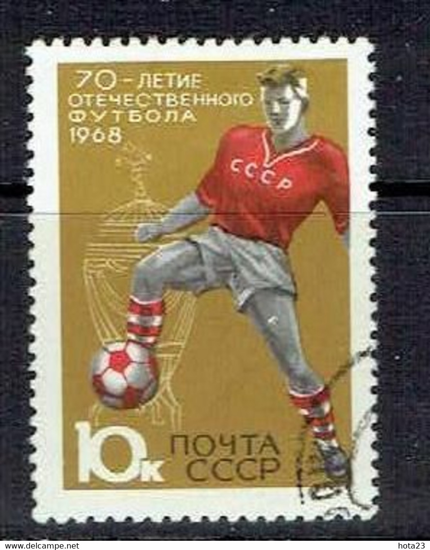 RUSSIA - 1968 EUROPEAN YOUTH SPORTS - USED Football , Soccer - Usati