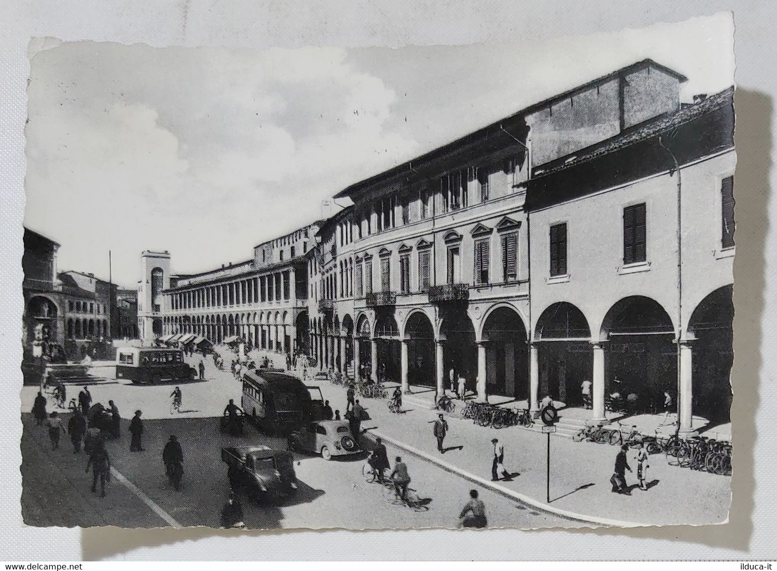 78022 Cartolina - Ravenna - Faenza - Piazza Della Libertà - VG 1955 - Ravenna