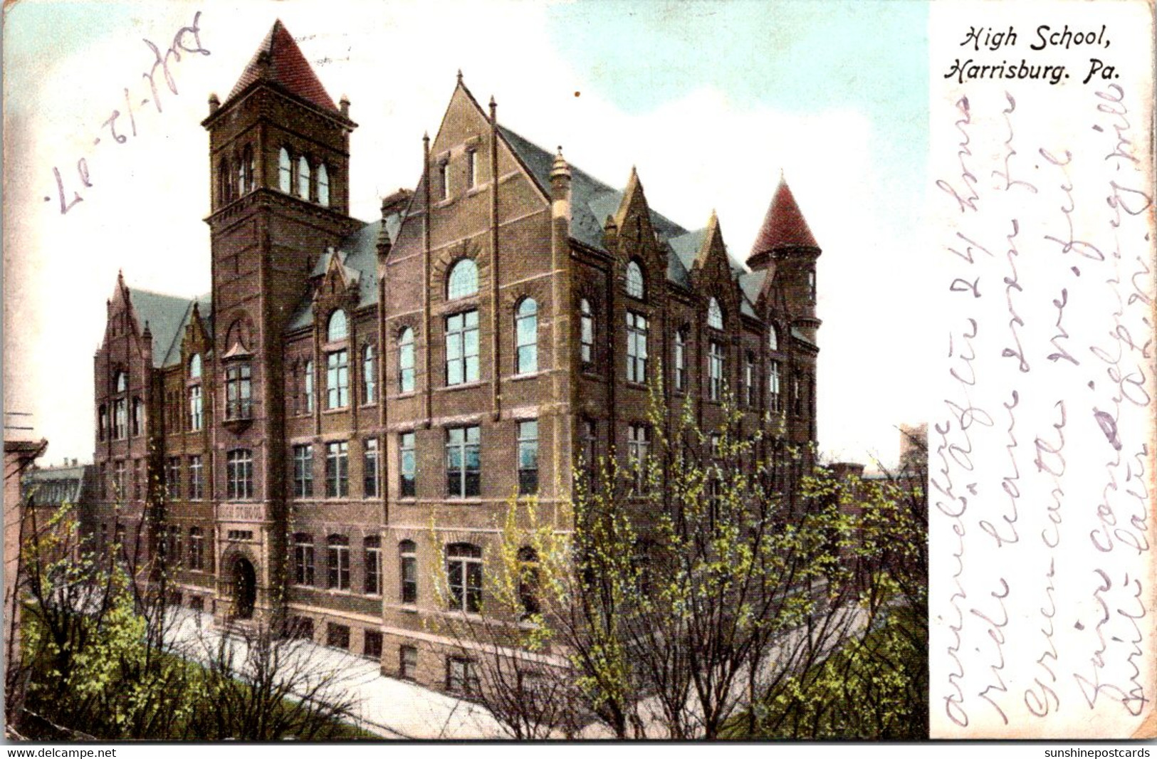 Pennsylvania Harrisburg High School 1907 - Harrisburg