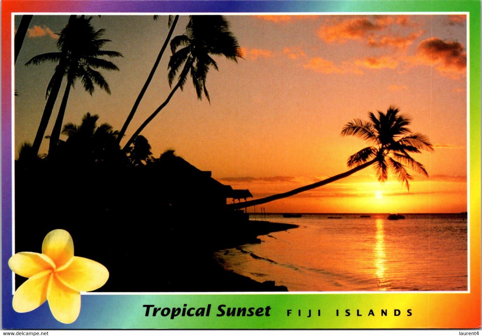 (3 E 27) Fiji Island - Tropical Sunset - Fidji