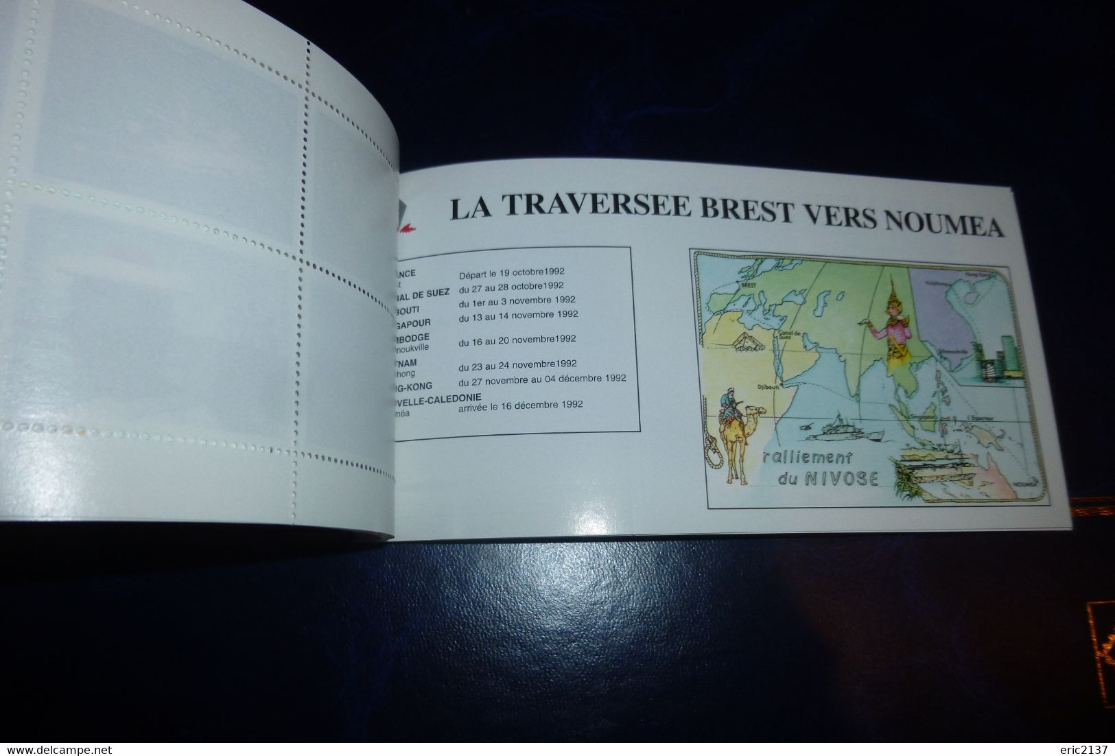 CARNET C668..."FREGATE DE SURVEILLANCE NIVOSE "..(cote Yvert 2022 55 Euros) - Libretti