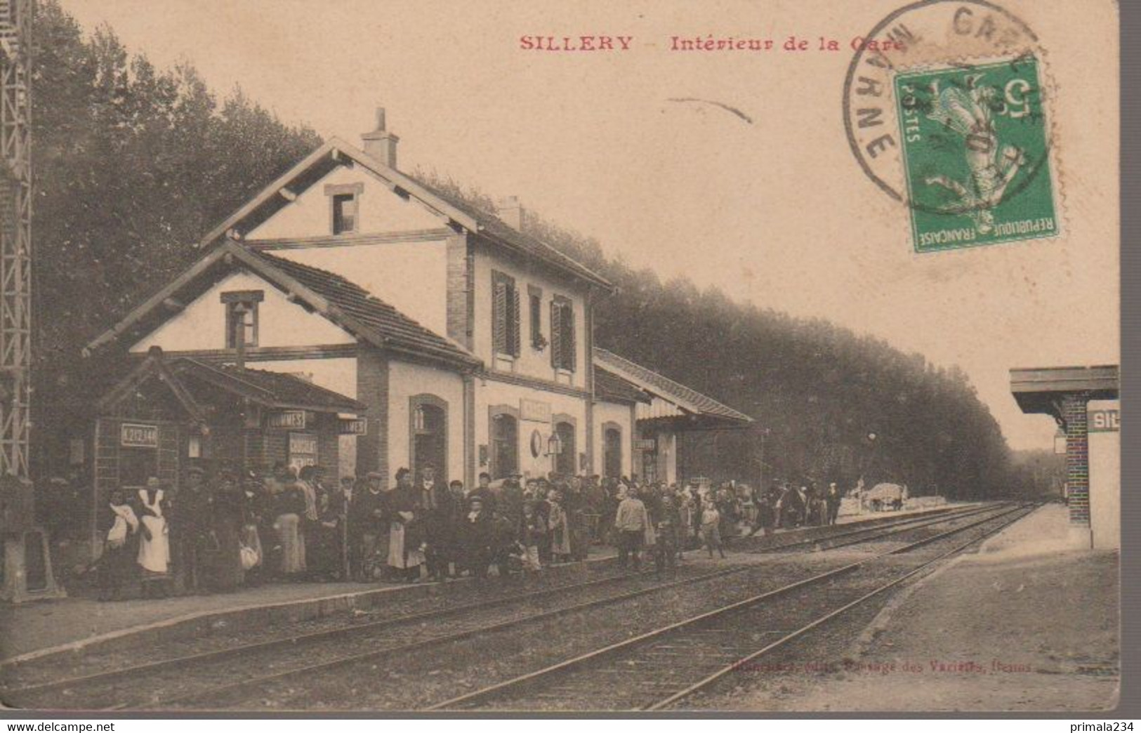 SILLERY - LA GARE - Sillery