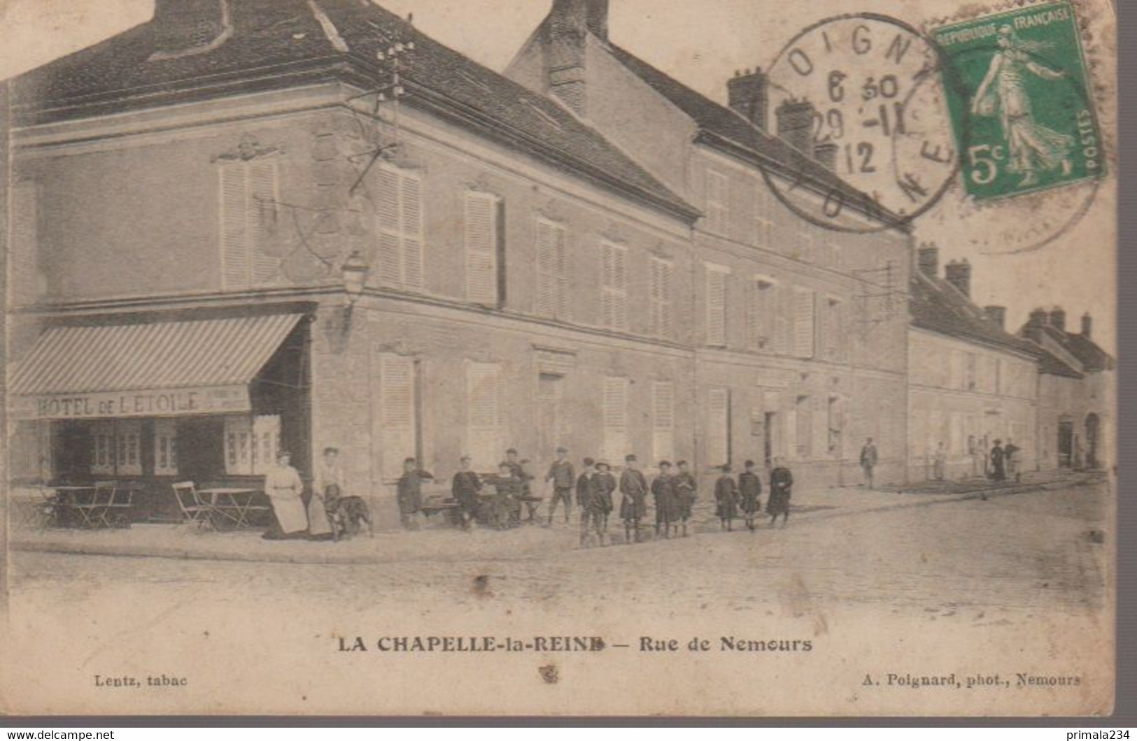 LA CHAPELLE LA REINE - RUE DE NEMOURS - La Chapelle La Reine